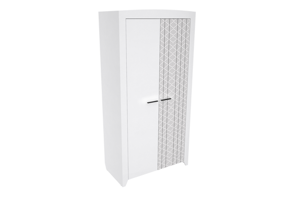 Шкаф для одежды Нордик, ламинированная ДСП 16 мм, 1058х515х2135 мм