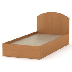 Ліжко односпальне Компаніт 90, Бук, ламінована ДСП 16 мм, 90х200 см